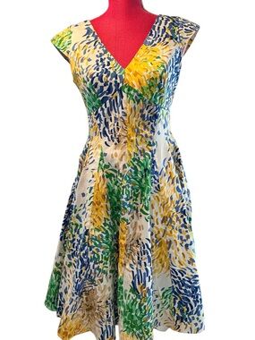 Calvin Klein floral dress size 4